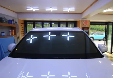 제네시스 GV80 루마 버텍스 650 썬팅 시공 / 서울 중랑구 묵동