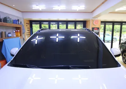 쏘렌토 MQ4 루마 버텍스 900 썬팅, 파인뷰 블랙박스, PPF 시공 / 서울 중랑구 묵동