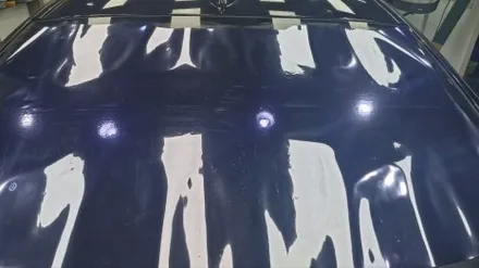 인천  블락포디 스카이 블루 반사썬팅  BMW5시리즈  재시공