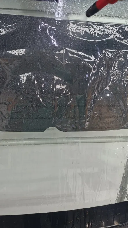 인천 연수동 모닝 오래된 필름 벗겨내고 글라스틴트 로데 재시공 썬팅