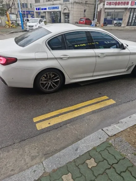 인천 연수동 송도 BMW 530i 글라스틴트 레이니 블루 썬팅