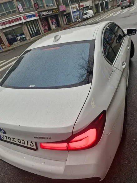 인천 연수동 송도 BMW 530i 글라스틴트 레이니 블루 썬팅