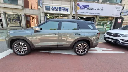 KGM 토레스 인천  글라스틴트 선셋 선팅 시공