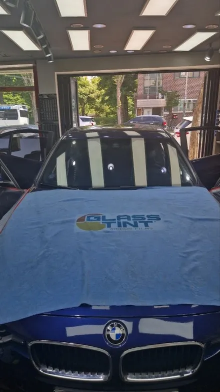 인천 연수동 BMW 3시리즈 전체 재작업 블락 포디 썬팅