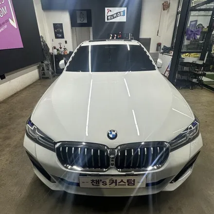 대구자동차랩핑 전문점 BMW 5시리즈 블랙PPF 루프스킨 크롬죽이기 가 / 대구 북구 침산동