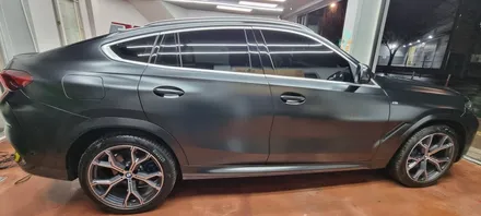 bmwx6 사틴블랙 아닙니다 비닐프로그 펄블랙 ! 대구랩핑EXA / 대구 북구 침산동