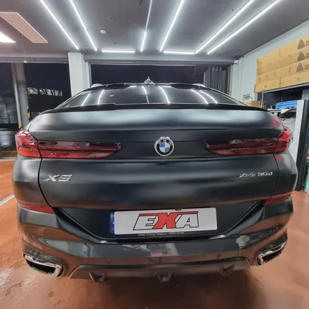 bmwx6 사틴블랙 아닙니다 비닐프로그 펄블랙 ! 대구랩핑EXA / 대구 북구 침산동