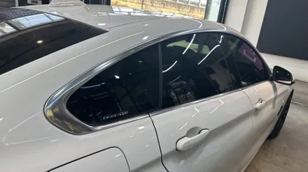 BMW 럭셔리 5시리즈 크롬죽이기 시공기, 침산동 랩핑 / 대구 북구 침산동