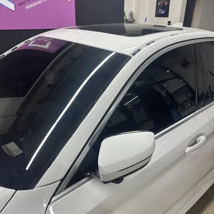 대구자동차랩핑 전문점 BMW 5시리즈 블랙PPF 루프스킨 크롬죽이기 가 / 대구 북구 침산동