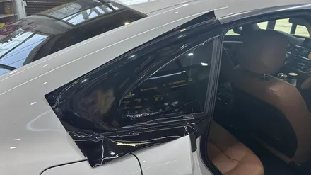 BMW 럭셔리 5시리즈 크롬죽이기 시공기, 침산동 랩핑 / 대구 북구 침산동