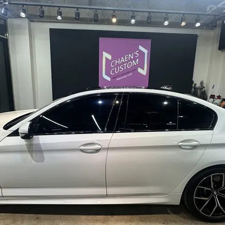 대구자동차랩핑 전문점 BMW 5시리즈 블랙PPF 루프스킨 크롬죽이기 가 / 대구 북구 침산동
