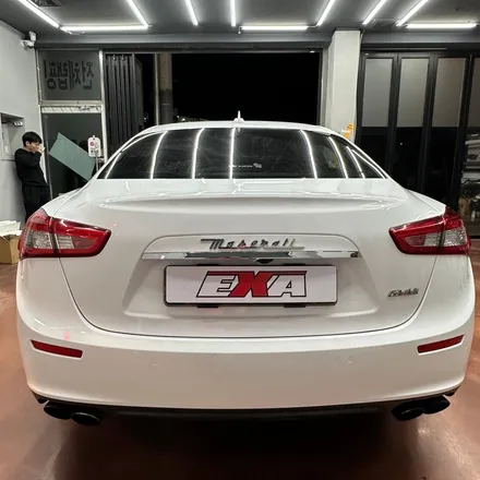 대구자동차 기블리랩핑 화이트인데 화이트랩핑하는 이유 / 대구 북구 침산동