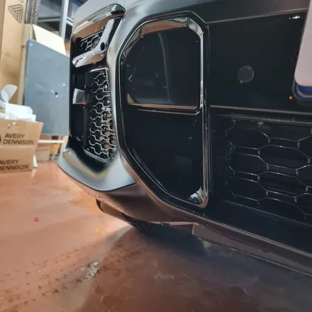 bmwx6 사틴블랙 아닙니다 비닐프로그 펄블랙 ! 대구랩핑EXA / 대구 북구 침산동