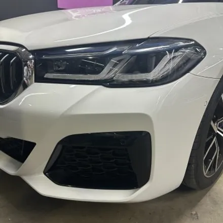 대구자동차랩핑 전문점 BMW 5시리즈 블랙PPF 루프스킨 크롬죽이기 가 / 대구 북구 침산동