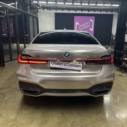 대구랩핑 BMW 730d 랩핑사고처리 고광택 필름으로 재시공 / 대구 북구 침산동