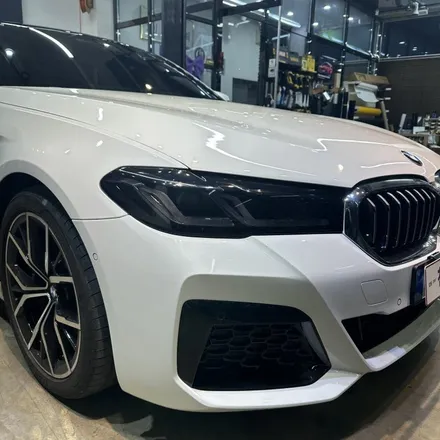 대구자동차랩핑 전문점 BMW 5시리즈 블랙PPF 루프스킨 크롬죽이기 가 / 대구 북구 침산동