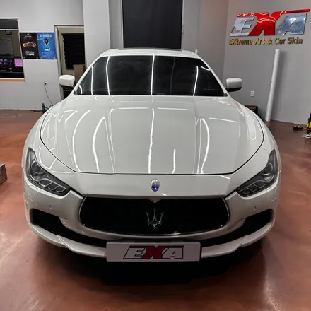 대구자동차 기블리랩핑 화이트인데 화이트랩핑하는 이유 / 대구 북구 침산동