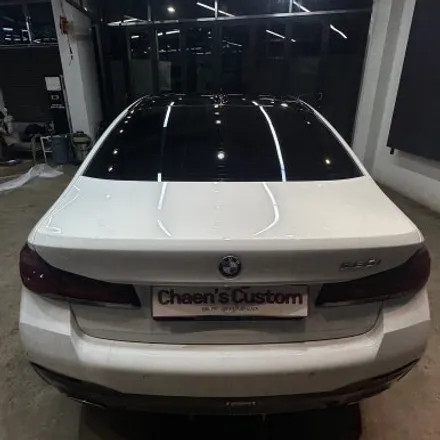 대구자동차랩핑 전문점 BMW 5시리즈 블랙PPF 루프스킨 크롬죽이기 가 / 대구 북구 침산동