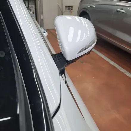포항랩핑 벤츠랩핑을 하다보니 화이트가 제일 잘 어울려요 / 대구 북구 침산동