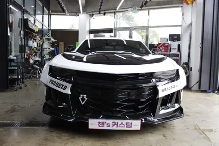 대구랩핑 쉐보레 카마로 개성과 특별함 모두갖춘 이니셜D 커스텀 / 대구 북구
