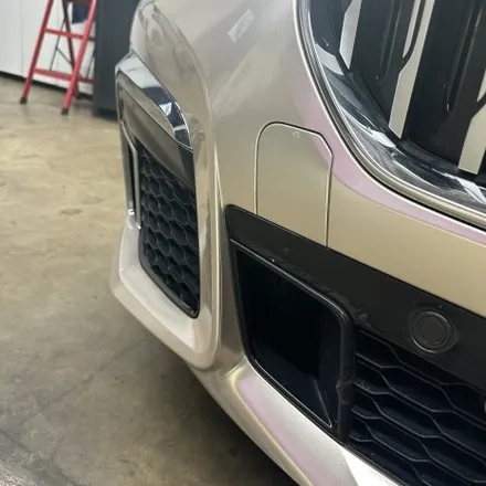 대구랩핑 BMW 730d 랩핑사고처리 고광택 필름으로 재시공 / 대구 북구 침산동