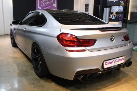 bmwm6 리스토어 대구랩핑 챈스커스텀, EXA침산점에서 변신 / 대구 북구 침산동