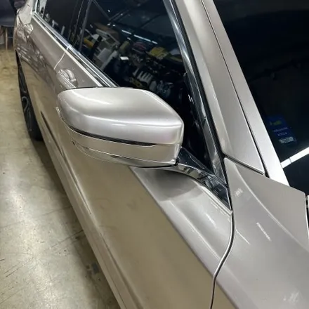 대구랩핑 BMW 730d 랩핑사고처리 고광택 필름으로 재시공 / 대구 북구 침산동