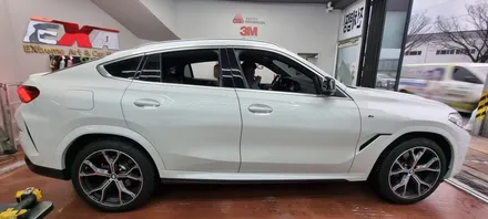 bmwx6 사틴블랙 아닙니다 비닐프로그 펄블랙 ! 대구랩핑EXA / 대구 북구 침산동