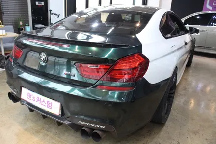bmwm6 리스토어 대구랩핑 챈스커스텀, EXA침산점에서 변신 / 대구 북구 침산동