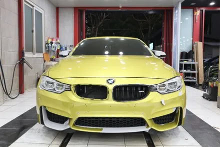 <BMW 4시리즈 컨버터블> 전체랩핑, 루프스킨 대구BMW랩핑 + 대구루프스킨 / 대구 수성구