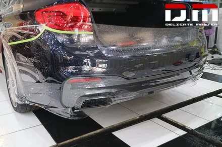 [디엠][자동차멀티샵][대구ppf보호필름전문] bmw 550d ppf보호필름 전체시공 + 유리막코팅 시공 / 대구 수성구
