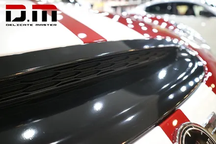 [디엠][자동차멀티샵][대구랩핑전문] bmw 미니쿠페 부분랩핑, 라인데칼, ppf보호필름 부분시공 / 대구 수성구
