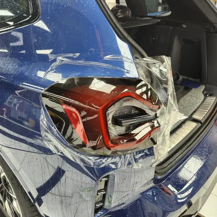 BMW IX3 전체 PPF +신차 출고 PPF +BMW IX3 신차 검수 및 PPF 전체 시공 / 대구 수성구