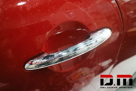 [디엠][자동차멀티샵][대구랩핑전문] bmw 미니쿠페 부분랩핑, 라인데칼, ppf보호필름 부분시공 / 대구 수성구