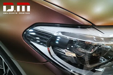[디엠][자동차멀티샵][대구랩핑전문] BMW 5시리즈 G30 3M 카멜레온 필름 전체랩핑 + 무광카본 부분랩핑 시공 / 대구 수성구