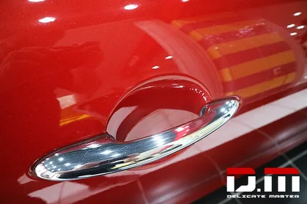 [디엠][자동차멀티샵][대구랩핑전문] bmw 미니쿠페 부분랩핑, 라인데칼, ppf보호필름 부분시공 / 대구 수성구