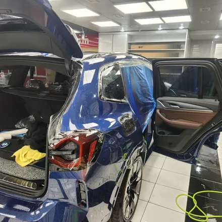 BMW IX3 전체 PPF +신차 출고 PPF +BMW IX3 신차 검수 및 PPF 전체 시공 / 대구 수성구