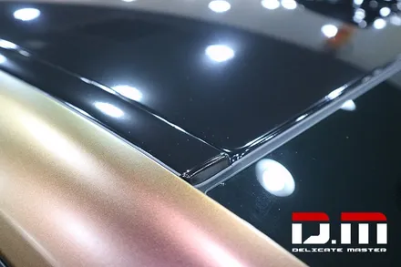 [디엠][자동차멀티샵][대구랩핑전문] BMW 5시리즈 G30 3M 카멜레온 필름 전체랩핑 + 무광카본 부분랩핑 시공 / 대구 수성구