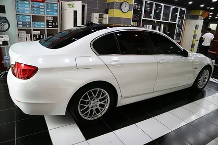 [디엠][자동차멀티샵][대구랩핑전문] bmw 5시리즈 루프스킨/부분랩핑/전체랩핑 시공 / 대구 수성구