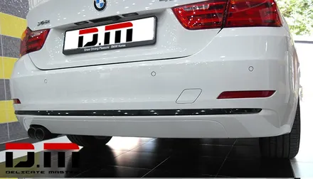 [디엠][자동차멀티샵][대구랩핑전문] bmw 4시리즈 부분랩핑(디퓨저랩핑) / 대구 수성구