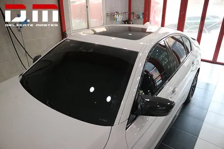 [디엠][자동차멀티샵][대구랩핑전문] BMW 5시리즈 루프스킨 + 부분랩핑(bmw3색랩핑) 시공 / 대구 수성구