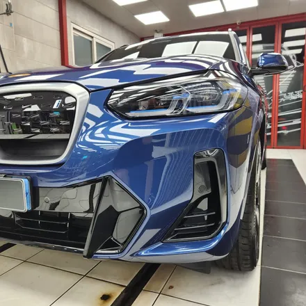 BMW IX3 전체 PPF +신차 출고 PPF +BMW IX3 신차 검수 및 PPF 전체 시공 / 대구 수성구