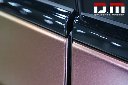 [디엠][자동차멀티샵][대구랩핑전문] BMW 5시리즈 G30 3M 카멜레온 필름 전체랩핑 + 무광카본 부분랩핑 시공 / 대구 수성구