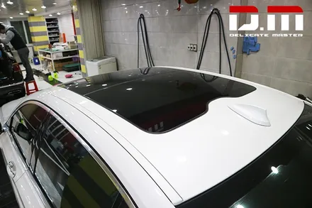 [디엠][자동차멀티샵][대구ppf,랩핑전문] BMW 7시리즈 740LD 전체 PPF 보호필름시공 + 미러,그릴 수전사 시공 + 유광카본블랙 루프,부분랩핑 + 유리막코팅 시공 / 대구 수성구