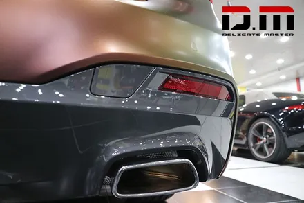 [디엠][자동차멀티샵][대구랩핑전문] BMW 5시리즈 G30 3M 카멜레온 필름 전체랩핑 + 무광카본 부분랩핑 시공 / 대구 수성구