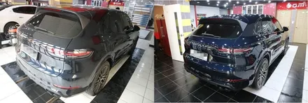[디엠][자동차멀티샵][대구PPF보호필름전문] 포르쉐 카이엔 전체PPF보호필름/ 유리막코팅 시공 / 대구 수성구