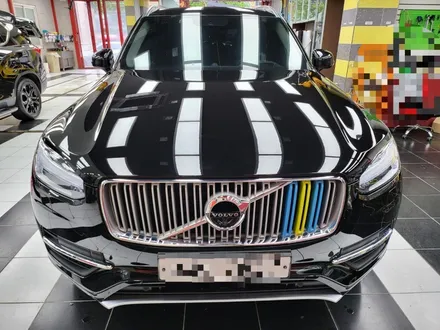 <볼보 SUV XC90> 대구 전체 랩핑, 전체 PPF 전문/ 검정에서 깔끔한 화이트로 이미지 변신에 성공한 볼보 랩핑 후기. / 대구 수성구