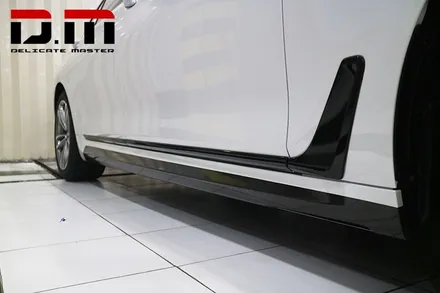 [디엠][자동차멀티샵][대구ppf,랩핑전문] BMW 7시리즈 740LD 전체 PPF 보호필름시공 + 미러,그릴 수전사 시공 + 유광카본블랙 루프,부분랩핑 + 유리막코팅 시공 / 대구 수성구
