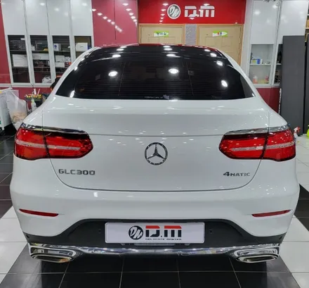 <벤츠 GLC 대구랩핑> 은은한 은색에서 또렷하고 깔끔한 흰색으로 변신완료! 벤츠 랩핑 시공 후기. / 대구 수성구