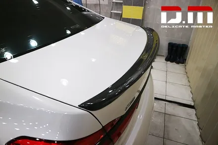 [디엠][자동차멀티샵][대구ppf,랩핑전문] BMW 7시리즈 740LD 전체 PPF 보호필름시공 + 미러,그릴 수전사 시공 + 유광카본블랙 루프,부분랩핑 + 유리막코팅 시공 / 대구 수성구